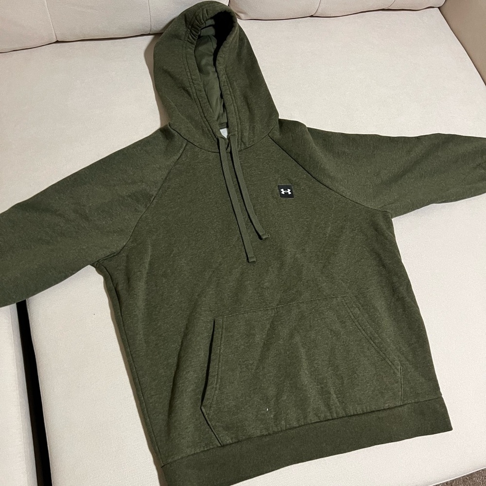 Green under armor hoodie